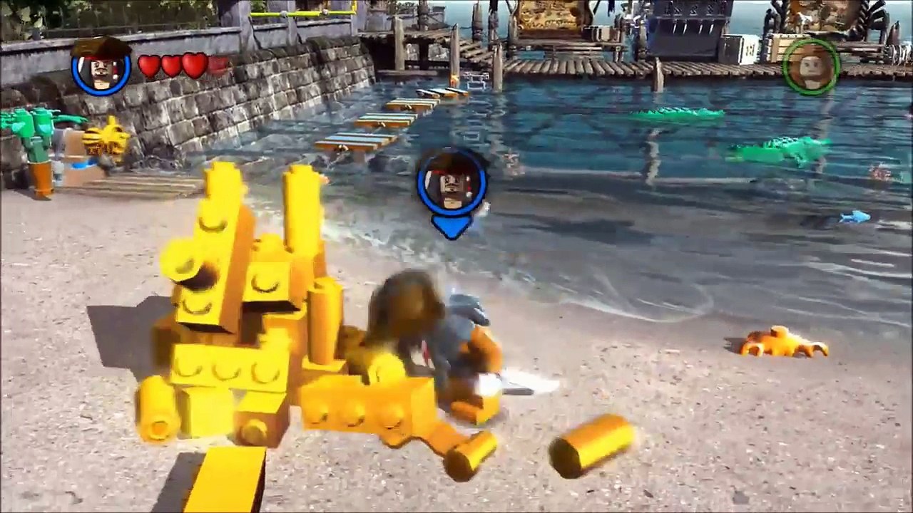 LEGO PIRATES OF THE CARIBBEAN - TODOS OS 20 CHAPÉUS VERMELHOS (ALL 20 RED HATS PORT ROYAL )