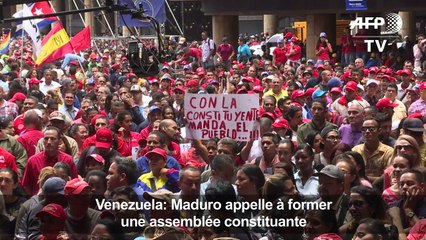 Venezuela: Maduro appelle à former une assemblée constituante