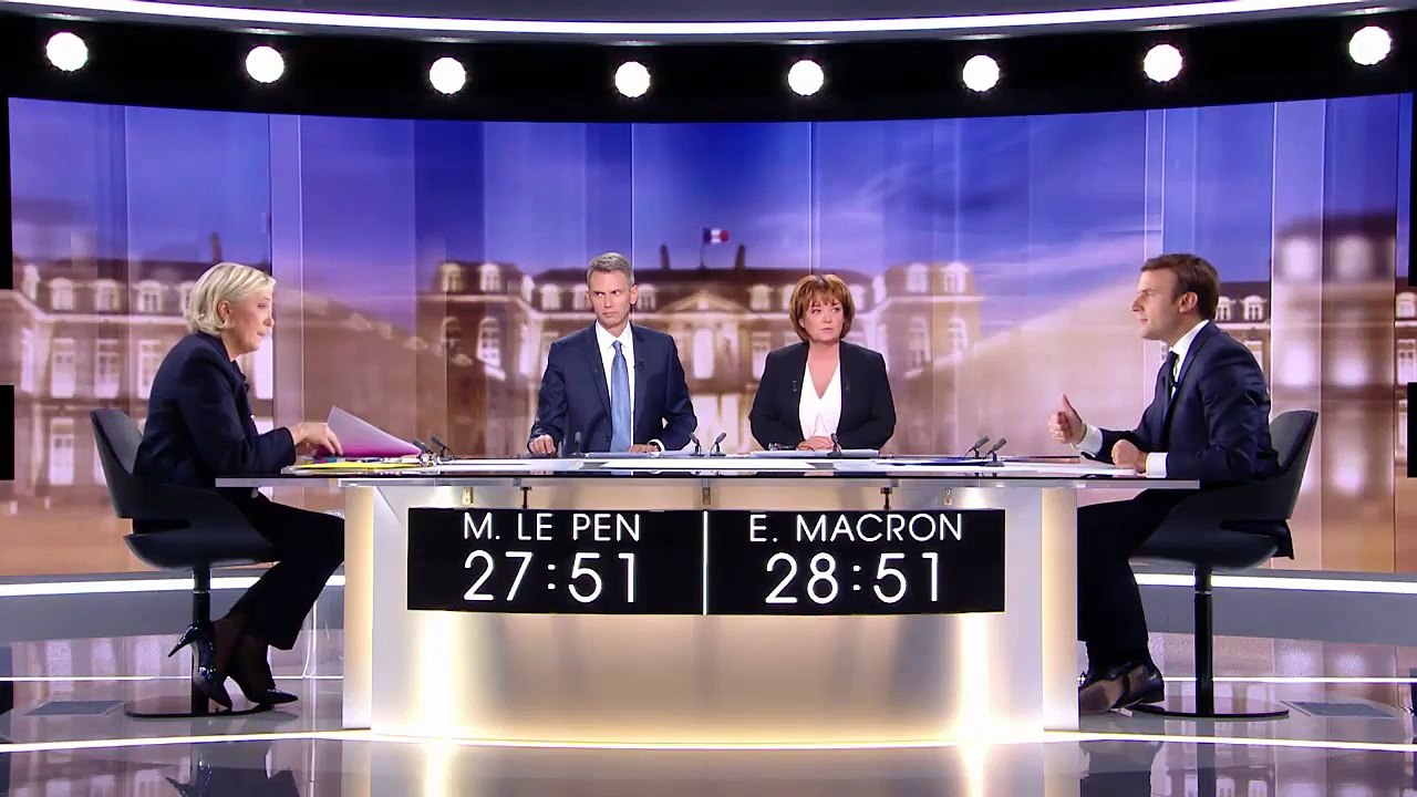 Débat présidentiel : Le Pen accuse Macron d'"accepter le soutien de l'UOIF"