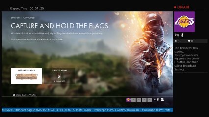 gimp42088's Live PS4 Battle field 1 playing all maps