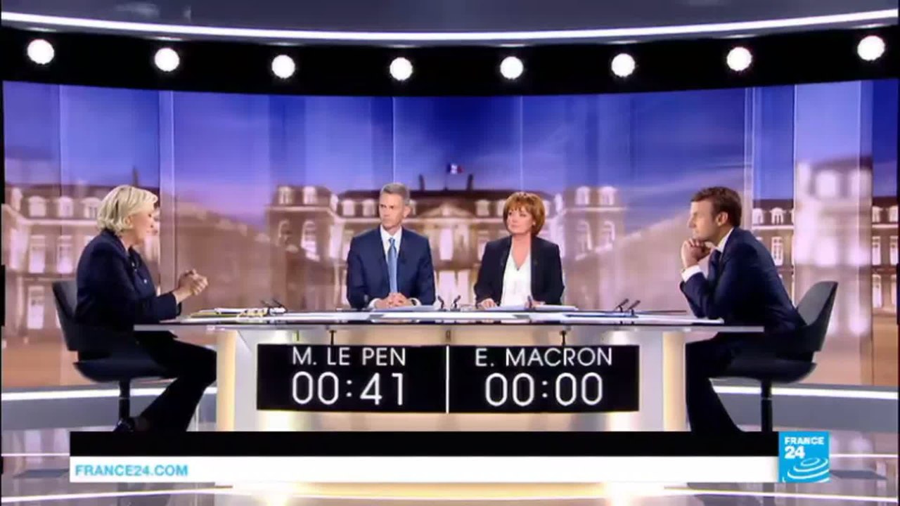 REPLAY - Watch the full French Presidential debate between Macron and Le Pen