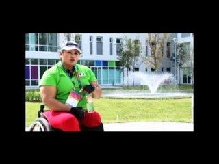 Angeles Ortiz (Mexico) interview at 2011 Parapan American Games inGuadalajara, Mexico