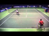 Semifinals of men's doubles at Invacare Masters