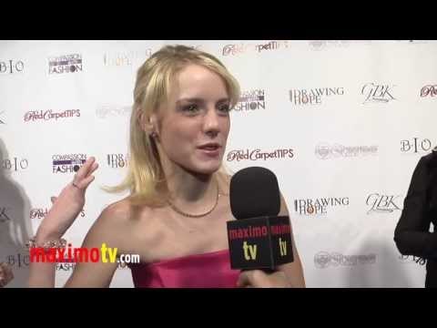 Laura Wiggins Exclusive Interview at Drawing Hope Int'l Masquerade Gala