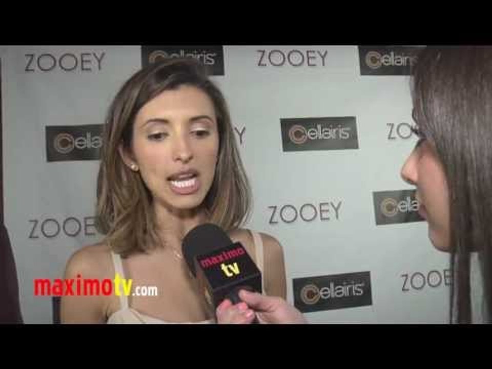 India de Beaufort Interview at ZOOEY Magazine RELAUNCH Party - Exclusive
