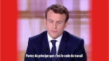 Quand Macron ironise sur les « selfies » de Le Pen avec les salariés de Whirlpool