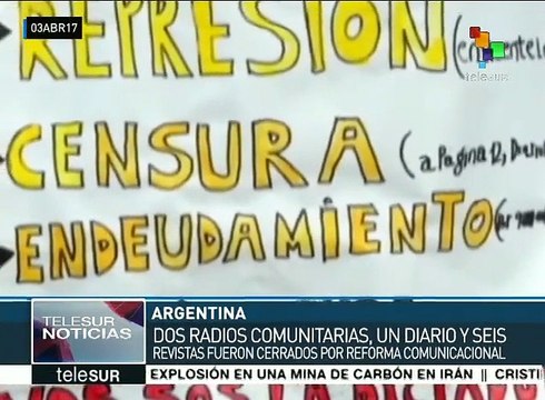 Argentina: periodistas denuncian censura y acoso por parte del gob.