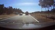 Truck Driver  Almost crashes into e on motorway BAD SYDNEY DRIVER