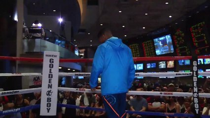 Canelo vs Chavez Jr - Undercard Media Workout