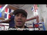 Brandyn Lynch came to support Mikey Garcia- EsNews Boxing