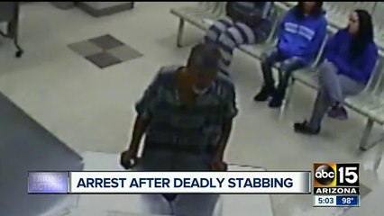 Man arrested for deadly stabbing in Phoenix