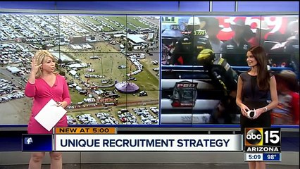 Border Patrol using unique recruitment strategy