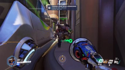 Overwatch: when you main pharah but they make you play support