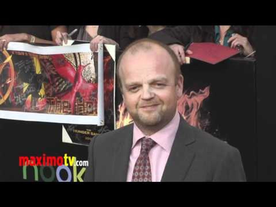 Toby Jones at "The Hunger Games" World Premiere Arrivals