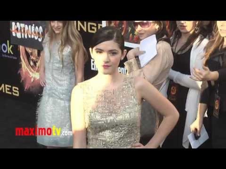 Isabelle Fuhrman at "The Hunger Games" Premiere Arrivals