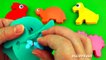 Learn Colors with PLAY DOH ANIMAL SHAPE Surprise Toys for Kids Maya the Bee Ca