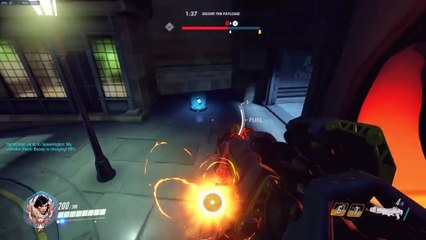 Overwatch: Genji's Dead Body Takes Out Pharah