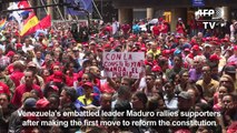Maduro signs for constitution reform and feeds country divisions