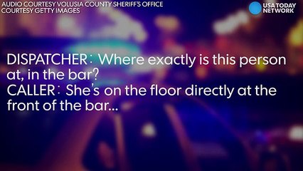 911 audio- Woman fatally attacked at Florida bar