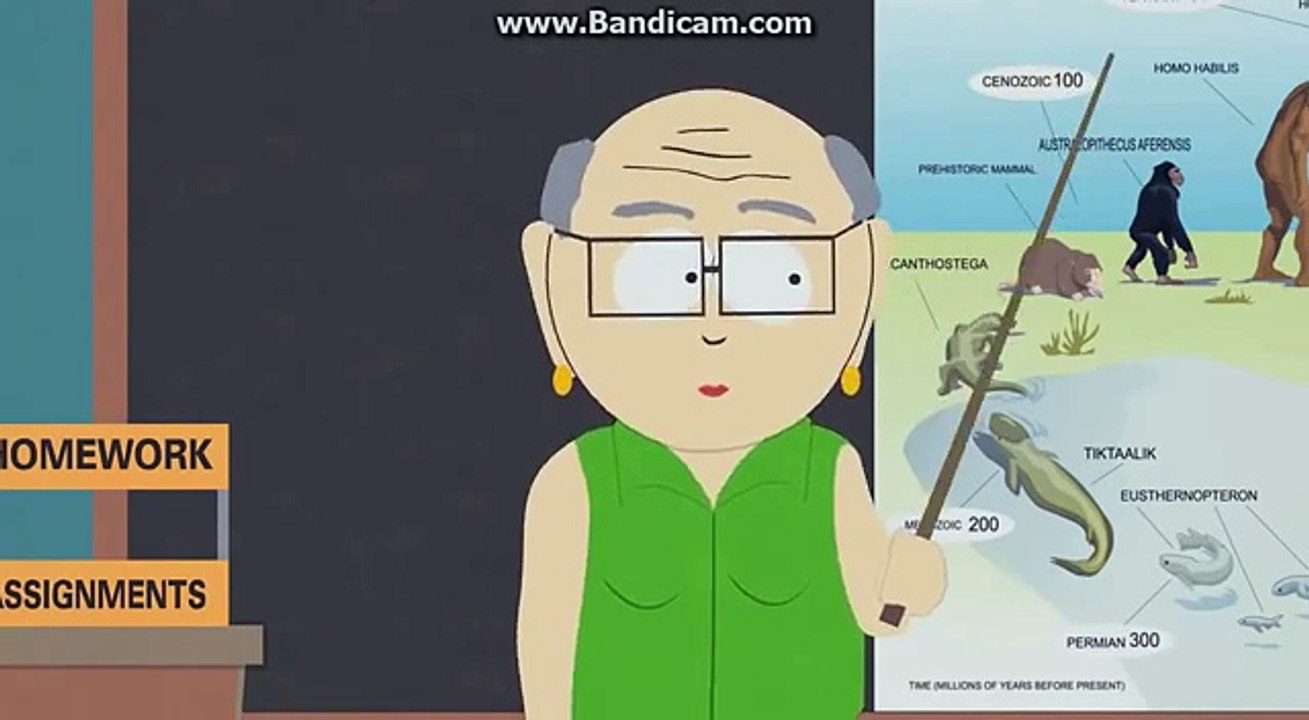 South Park - Mr.Garrison's Evolution Theory - video Dailymotion