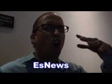 Boxing Expert Doug Fishers Talks Chavez Jr Body Language at faceoff - EsNews Boxing