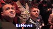 Canelo vs Chavez Jr FULL Coverage Chavez Sr Faceoff Canelo & Julio Interviews - EsNews Boxing