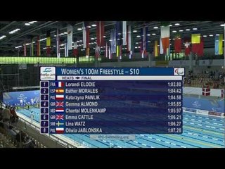 2011 IPC Swimming Euros Women's 100m S10