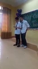 Students sing beautifully orthotically