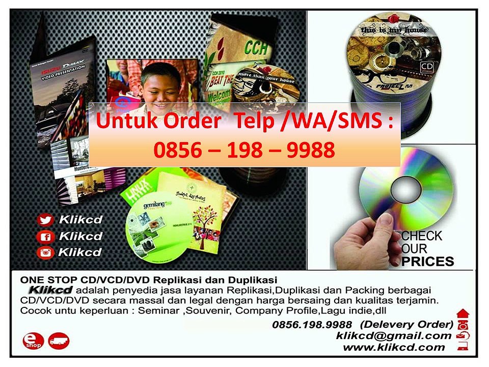 PROMO!!, 0856-198-9988, Pabrik DVD,  Cetak Gambar CD, Pabrik DVD Jakarta
