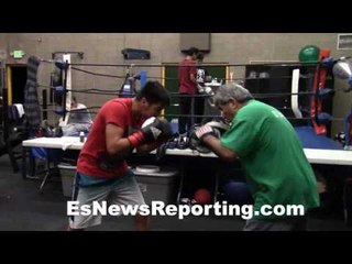 15 yo middleweight Javier Avina getting ready for nationals - EsNews Boxing