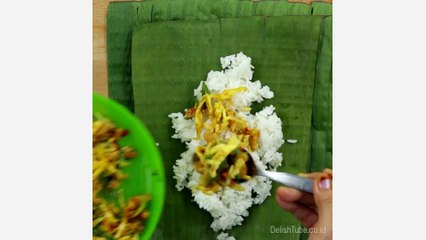 Resep Nasi Bakar Ikan Asin