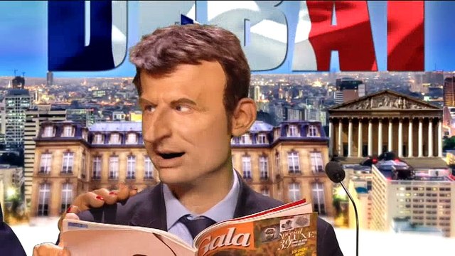 Les guignols imaginent Emmanuel Macron et Brigitte préparer le débat d'hier soir - Regardez