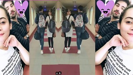 This Pakistani Showbiz Cute Couple Was Spotted at Lahore Airport