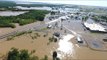 Drone Footage Shows Severe Flooding in Pocahontas From Rising Black River