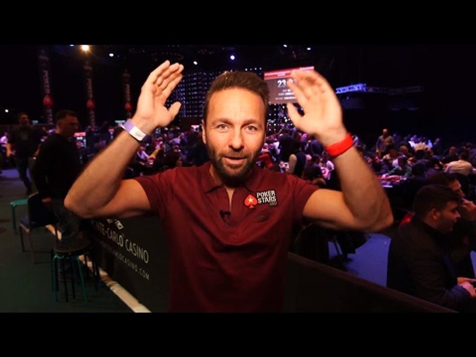 Daniel Negreanu Wraps Up his PSC Monte Carlo Super High Roller Day 1 | PokerStars