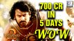 Baahubali 2 Crosses 700 Cr. In 5 Days | S. S. Rajamouli | Prabhas