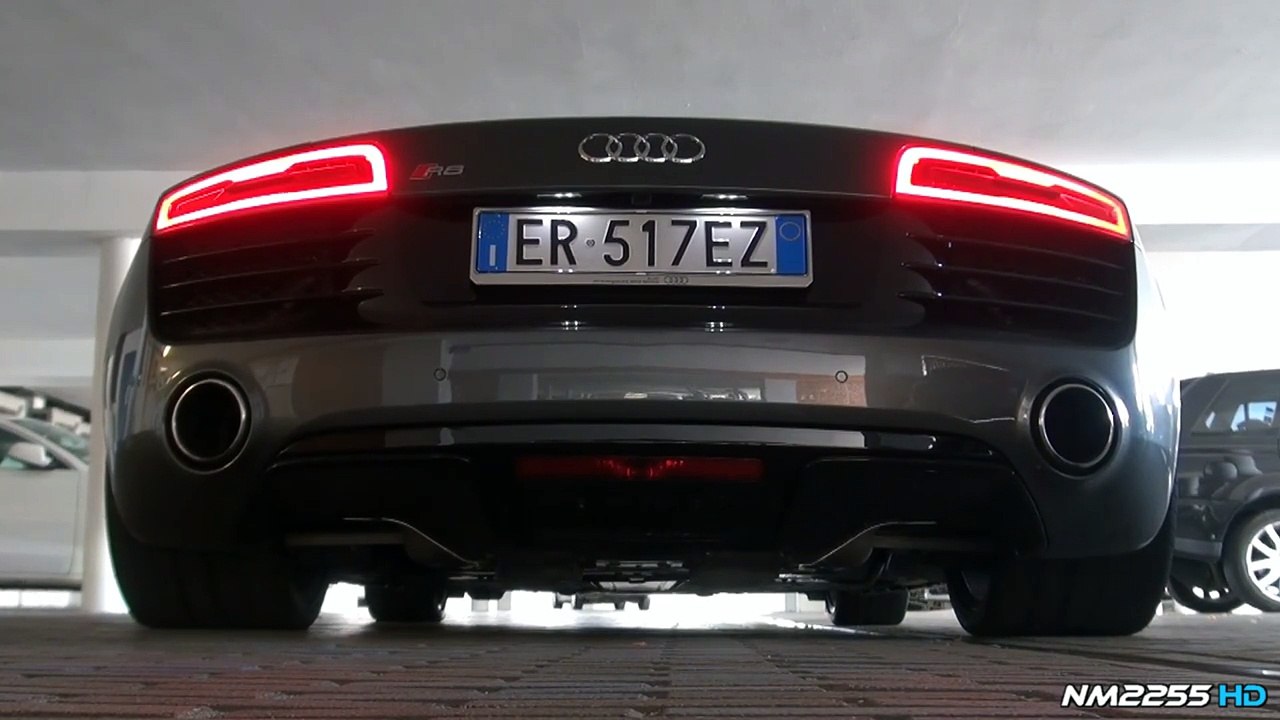 2017 Audi R8 V10 S-Tronic in Action - Start, Revs and Driving Scenes!