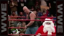 'Stone Cold' drops Santa Claus with a Stunner - Raw, Dec. 22, 1997