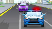 Emergency Vehicles - The Yellow Tow Truck helps Cars Frinds - Cars & Trucks Cartoons for Children