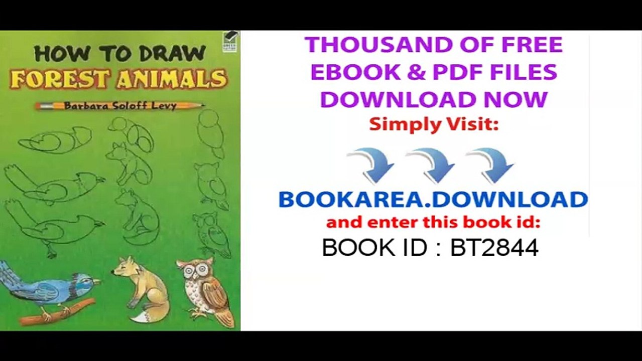 How to Draw Forest Animals (Dover How to Draw)