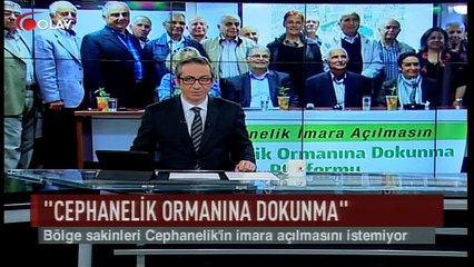 'Cephanelik ormanına dokunma' (Haber 03 05 2017)