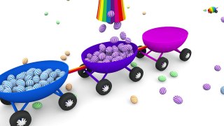 Color Candy Surprise Eggs the Thomas train for kids Color Learning Videos - Learning Colors for kids