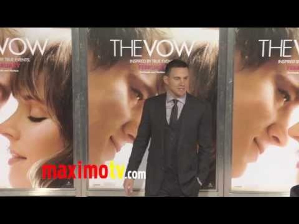 Channing Tatum at "The Vow" Premiere Arrivals