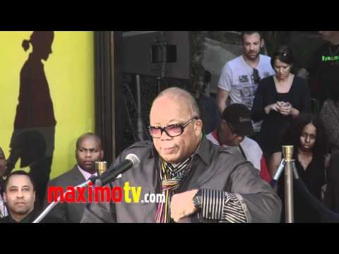 Quincy Jones on Michael Jackson at Michael Jackson Hand And Footprint Ceremony