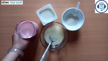 Cách Làm Sữa Chua Dẻo Ngon Mịn Bằng Bột Rau Câu - kenhtrogiup.com