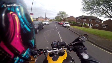 A rare example of 'anti-road rage'