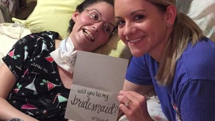 This Girls Survived A Lot, Now She Gets To Be A Bridesmaid