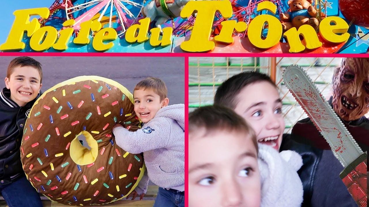 VLOG - Maison Hantée Effrayante, Manèges & Machines à Pinces à la Foire du Trône de Paris