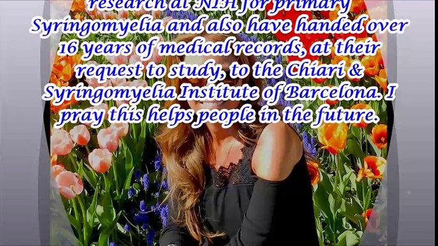 Syringomyelia & Chiari Awareness Video 5-2-2017 May Is Syringomyelia Awareness Month