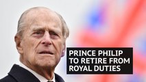 95-year-old Prince Philip to retire from public engagements from autumn 2017